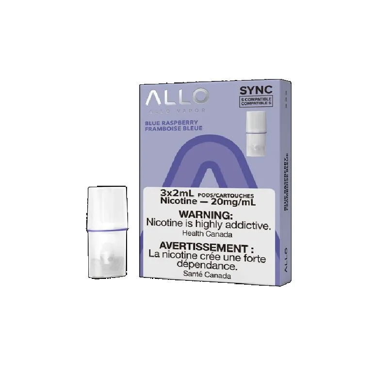 Allo Sync Pods Blue Raspberry