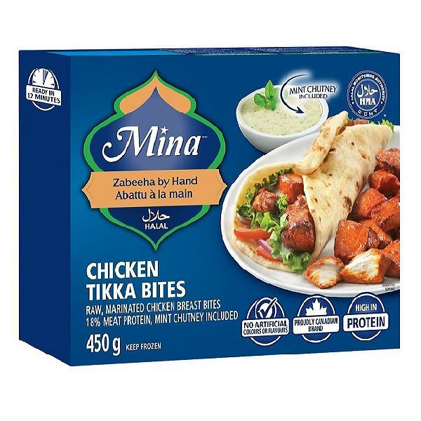 Mina Chicken Tikka Bite 450g