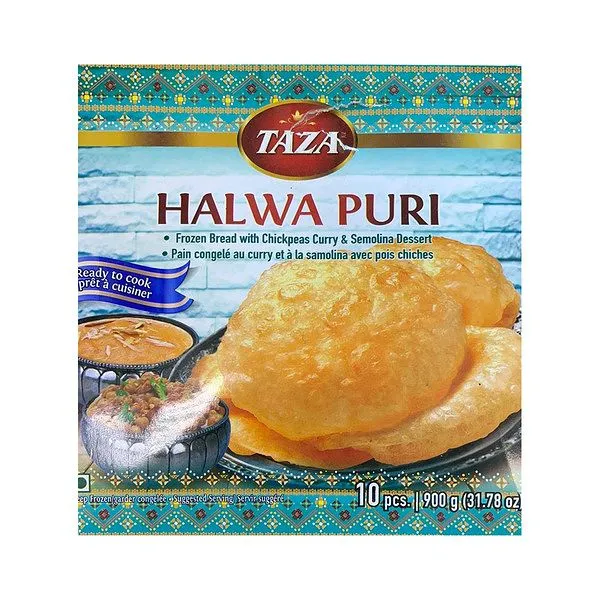 Taza Frozen Halwa Puri (900gm)