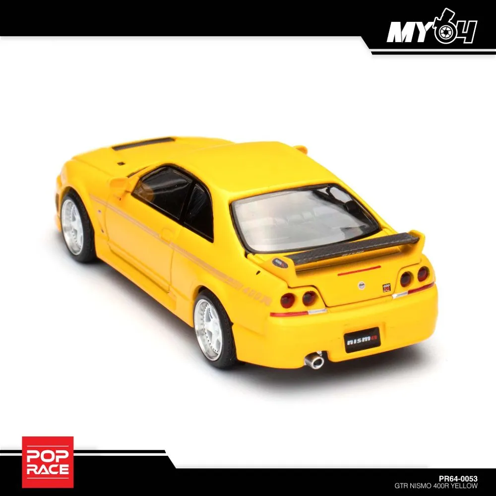 POPRACE | NISSAN SKYLINE GT-R R33 400R | YELLOW