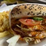 Cocktail Grilled Chicken Burger