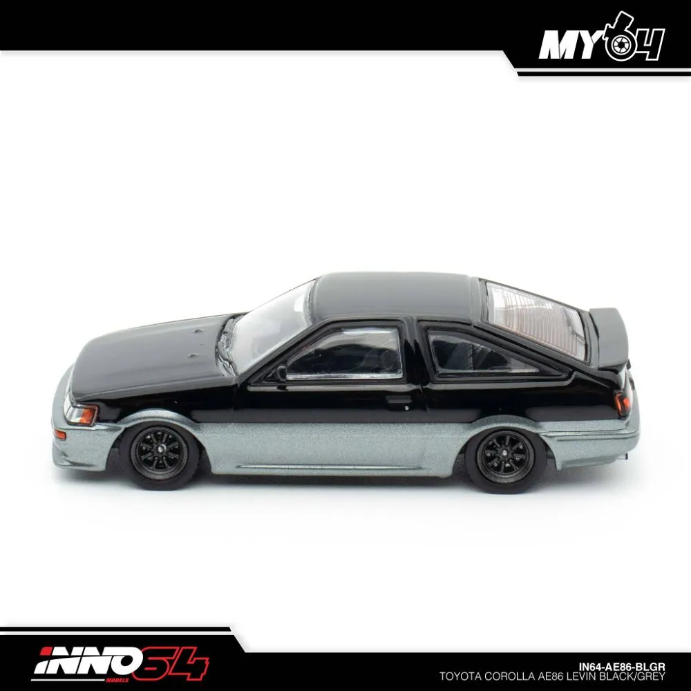 INNO64 | TOYOTA LEVIN AE86 BLACK/GREY