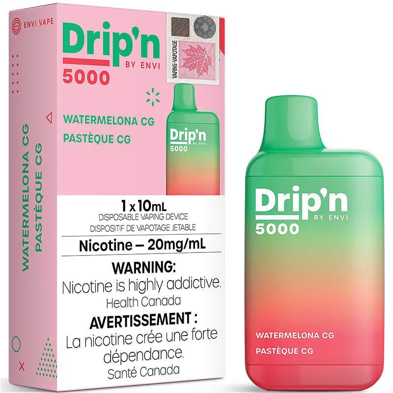 DRIP'N 5000 WATERMELON CG