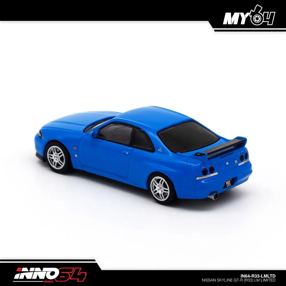 INNO64 | NISSAN SKYLINE GT-R R33 LM LIMITED | BLUE