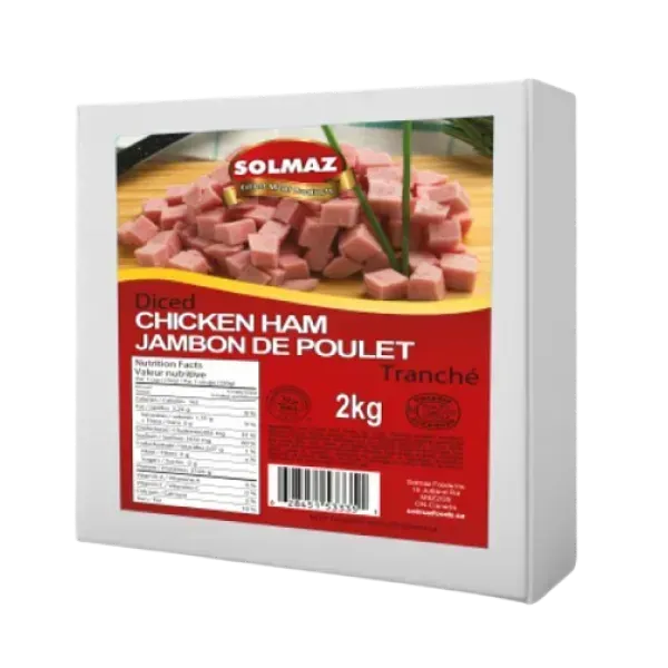 Food Service - Diced Chicken Ham Solmaz (2kg x 2)