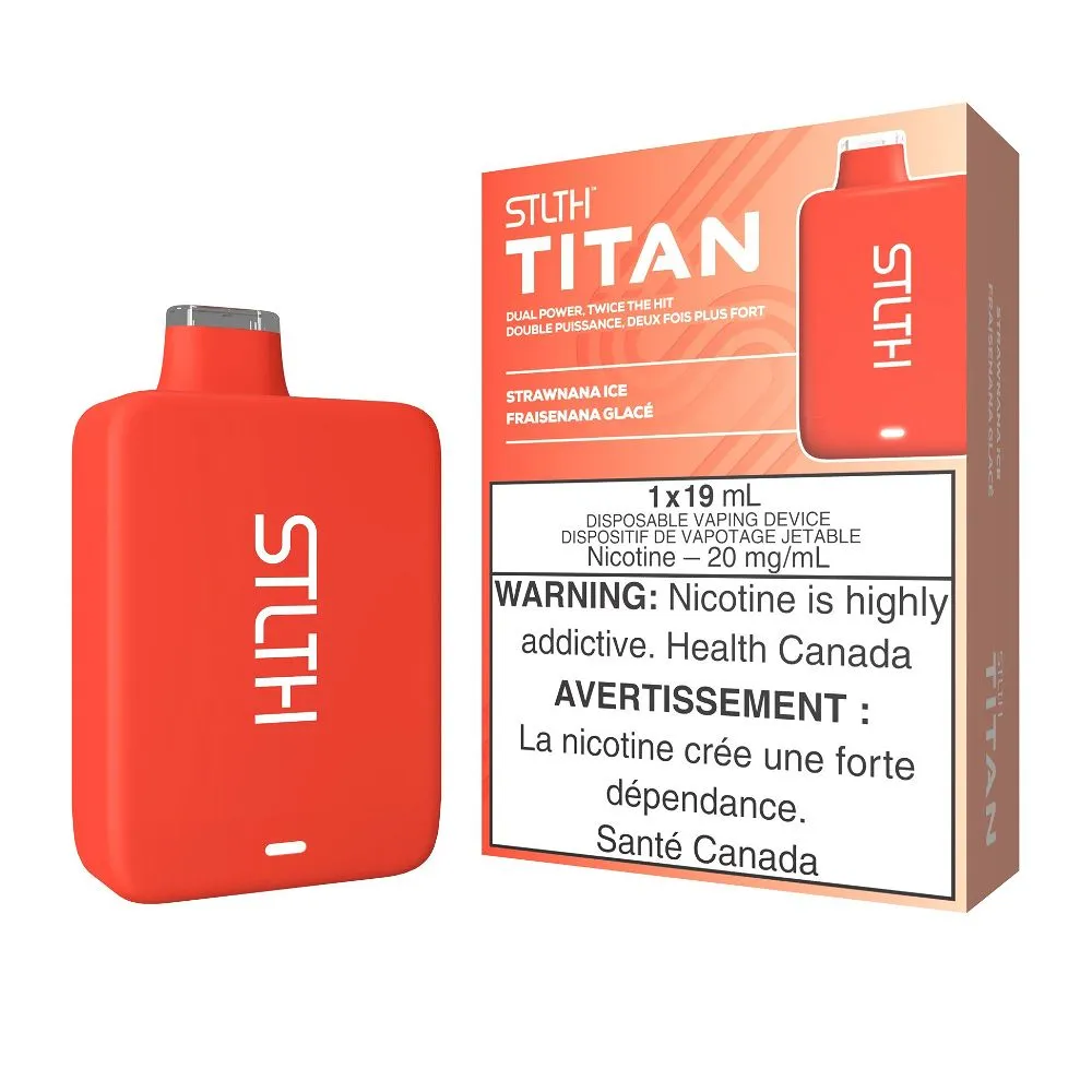 STLTH TITAN 10000  STRAWNANA ICE