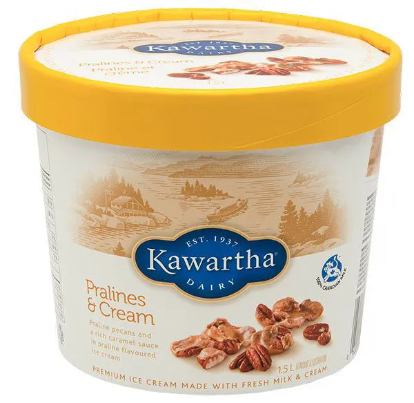 Kawartha Praline & Cream Ice Cream 1.5L