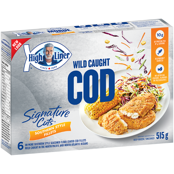 High Liner Wild Caught Cod Southern Style Fillets