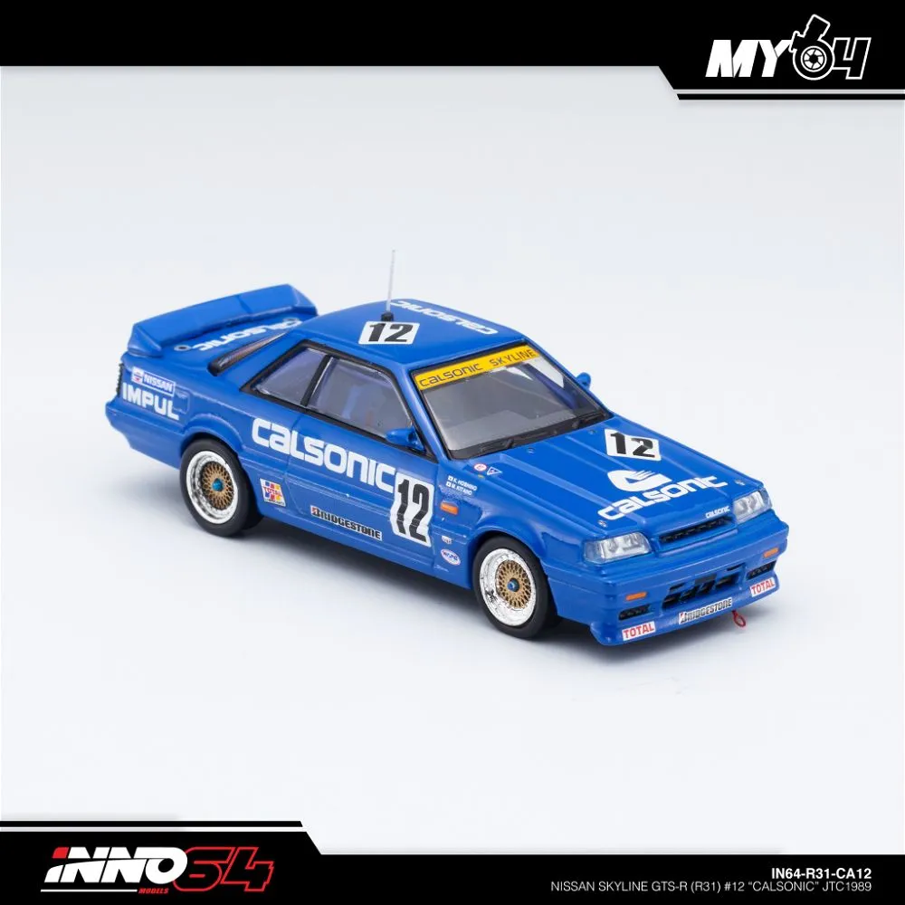 INNO64 | NISSAN SKYLINE GTS-R R31 'CALSONIC'