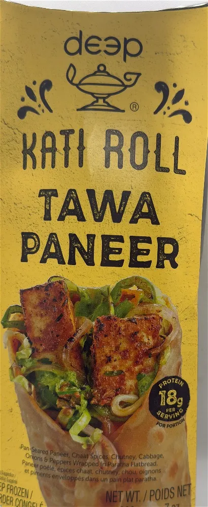 DEEP TAWA PANEER KATI ROLL