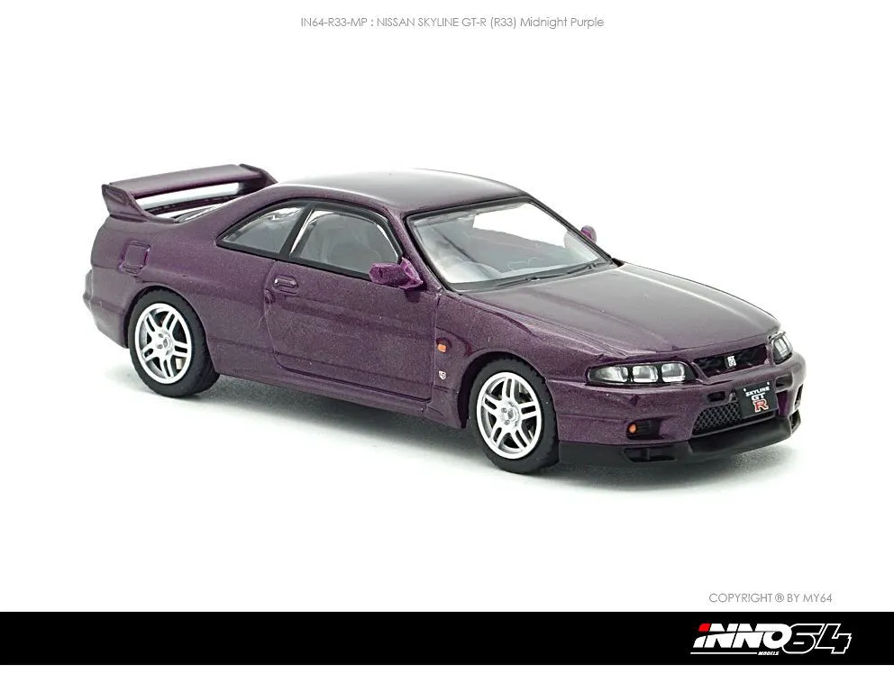 INNO64 | NISSAN SKYLINE GT-R R33 | MIDNIGHT PURPLE