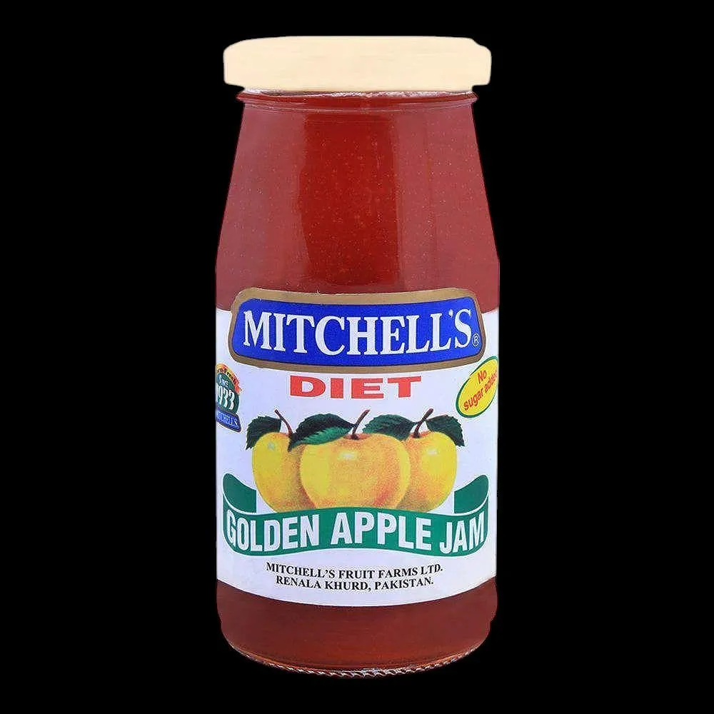 Mitchells Golden Apple Diet Jam 325Gm