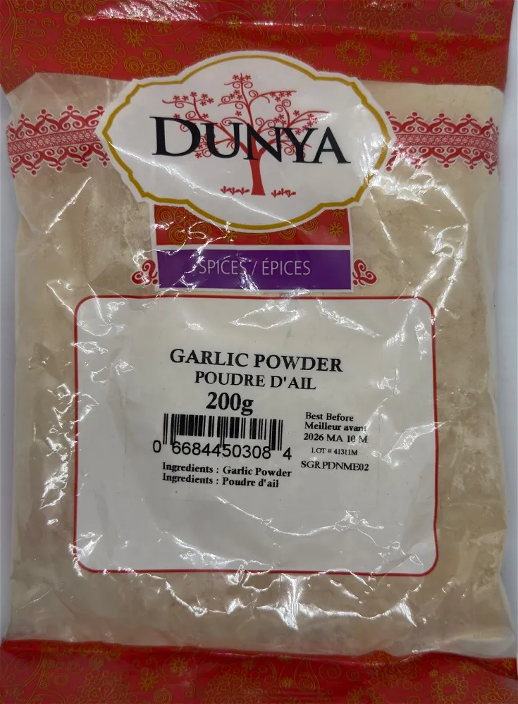 DUNYA GARLIC POWDER 200G