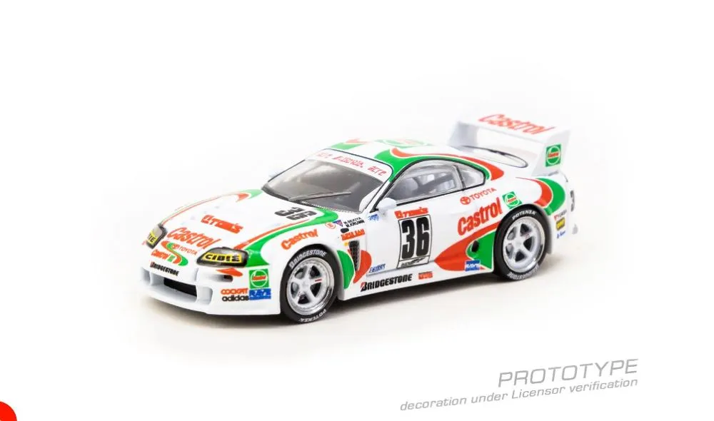 TARMAC WORKS | TOYOTA SUPRA (JZA80) GT | JGTC 1995 M. SEKIYA / M. KRUMM | CASTROL