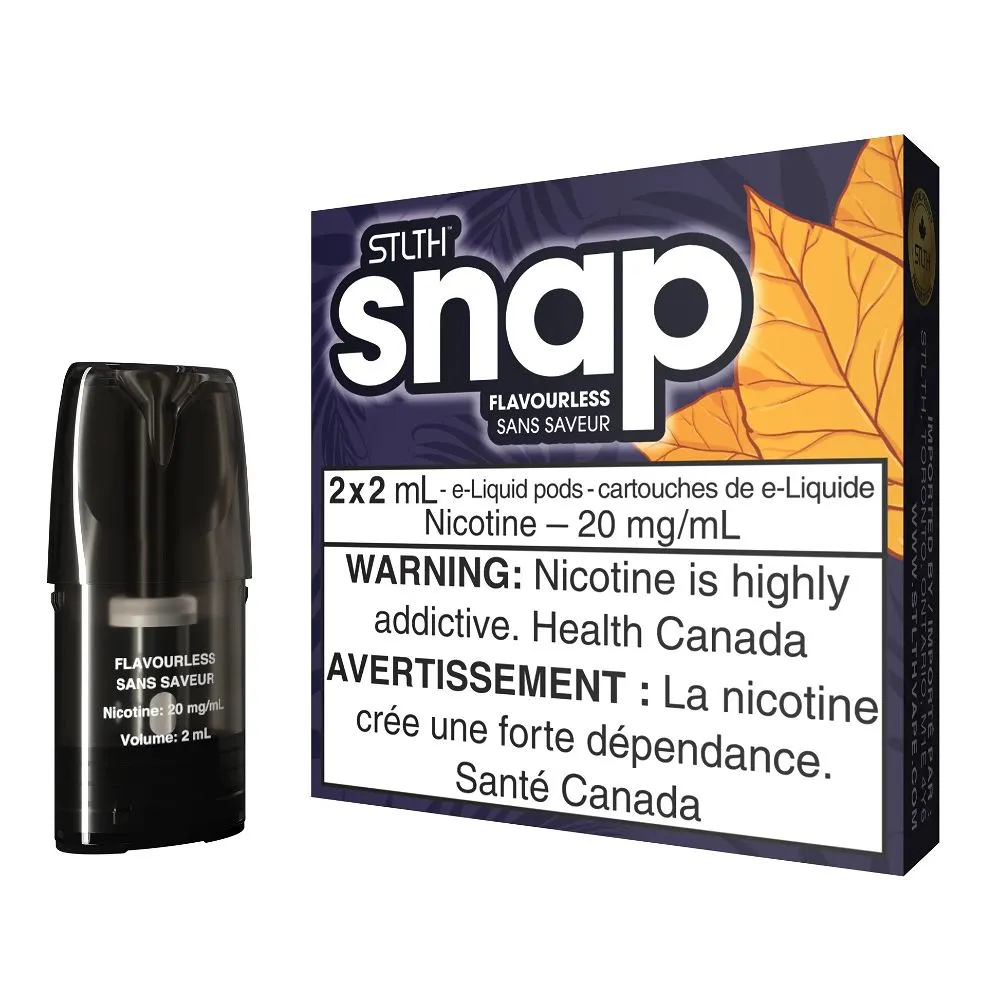 STLTH SNAP  PODS  FLAVOURLESS