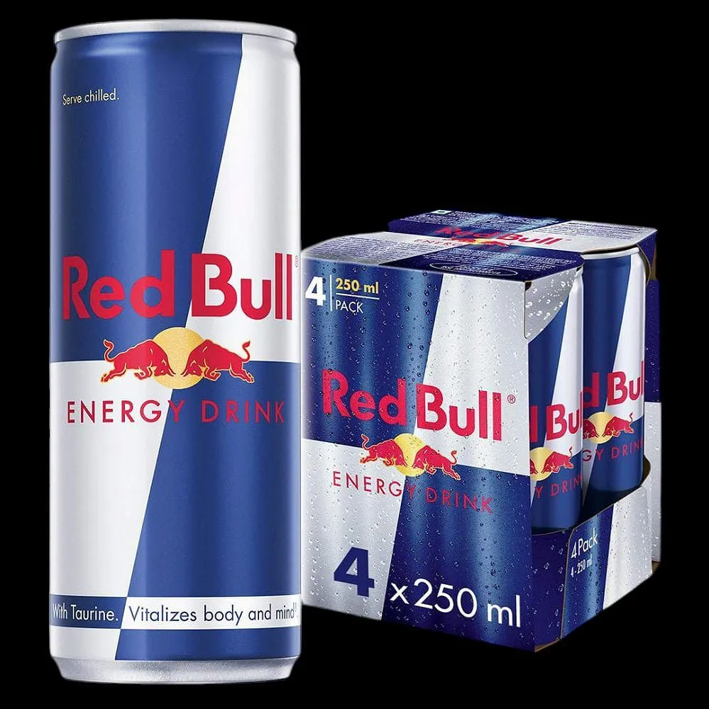 Red Bull 4 Packs 250ML