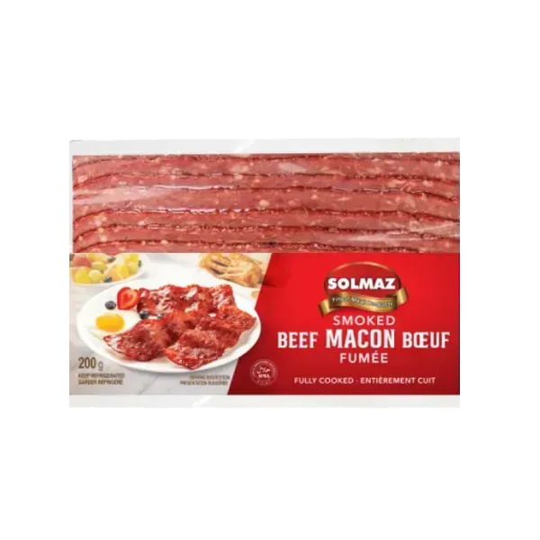 Beef Sliced Smoked Macon Solmaz (200g x 10)