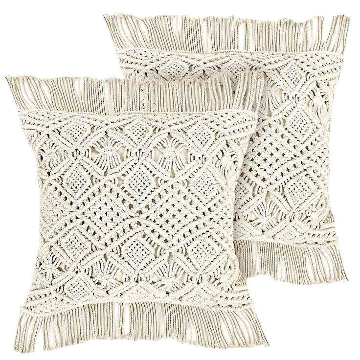 Macrame Intricate Cushion Cover