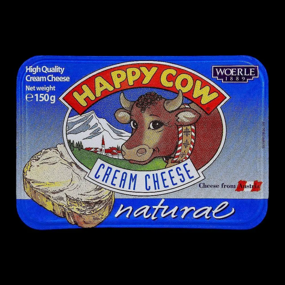 Happy Cow Cream Cheese Natural 150Gm