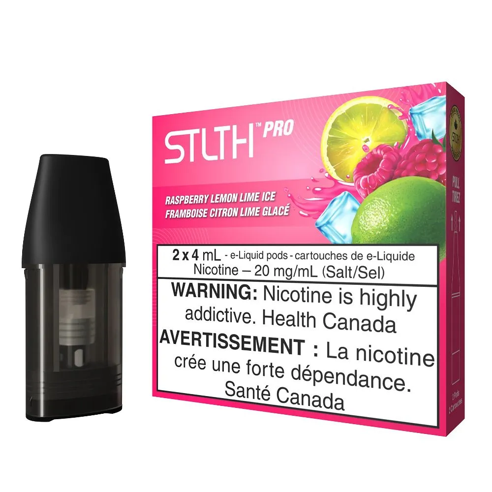 STLTH PRO Pod Pack - RASPBERRY LEMON LIME ICE