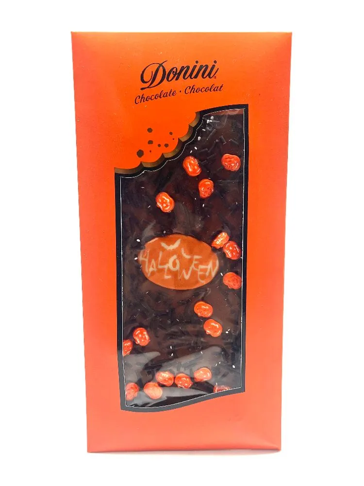 Halloween With Crunchy Candy Chocolate Bar