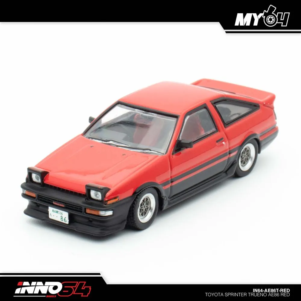 INNO64 | TOYOTA AE86 SPRINTER TRUENO RED