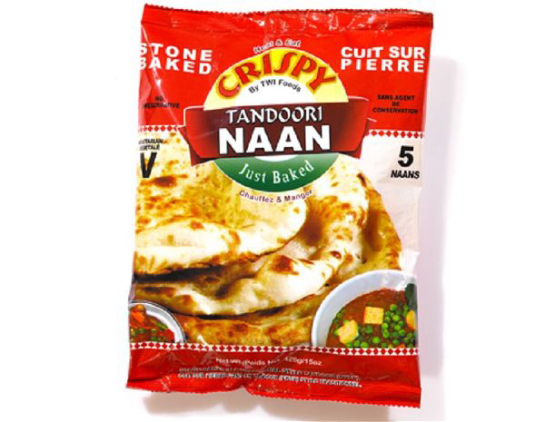 Crispy Tandoori Naan Frozen 426g