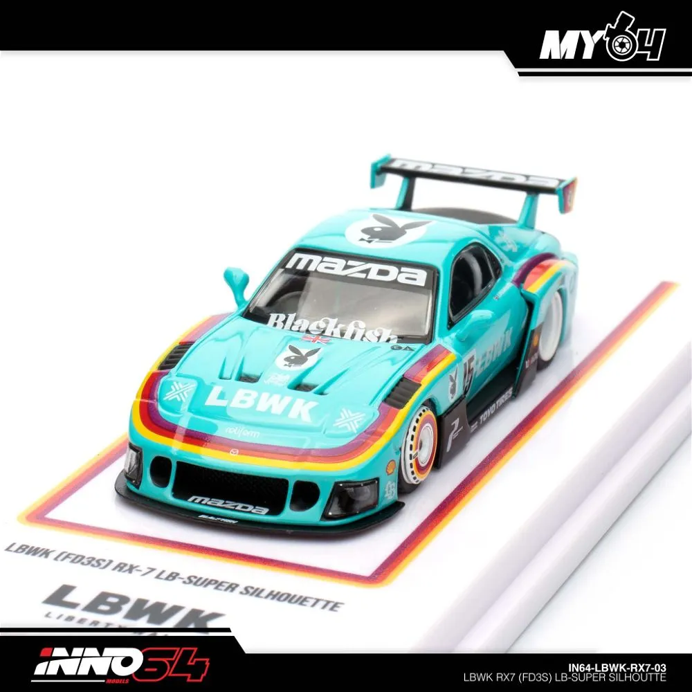 INNO64 | MAZDA RX7 FD3S LB-SUPER SILHOUTTE | CHINA DIECAST EXPO 2024