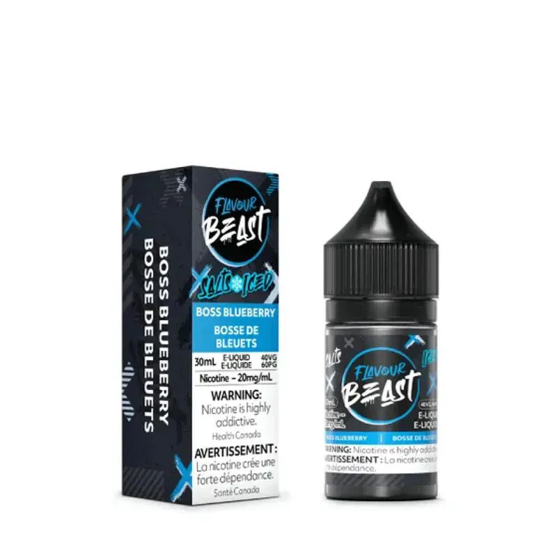 FLAVOUR BEAST E-LIQUID BOSS BLUEBERRY