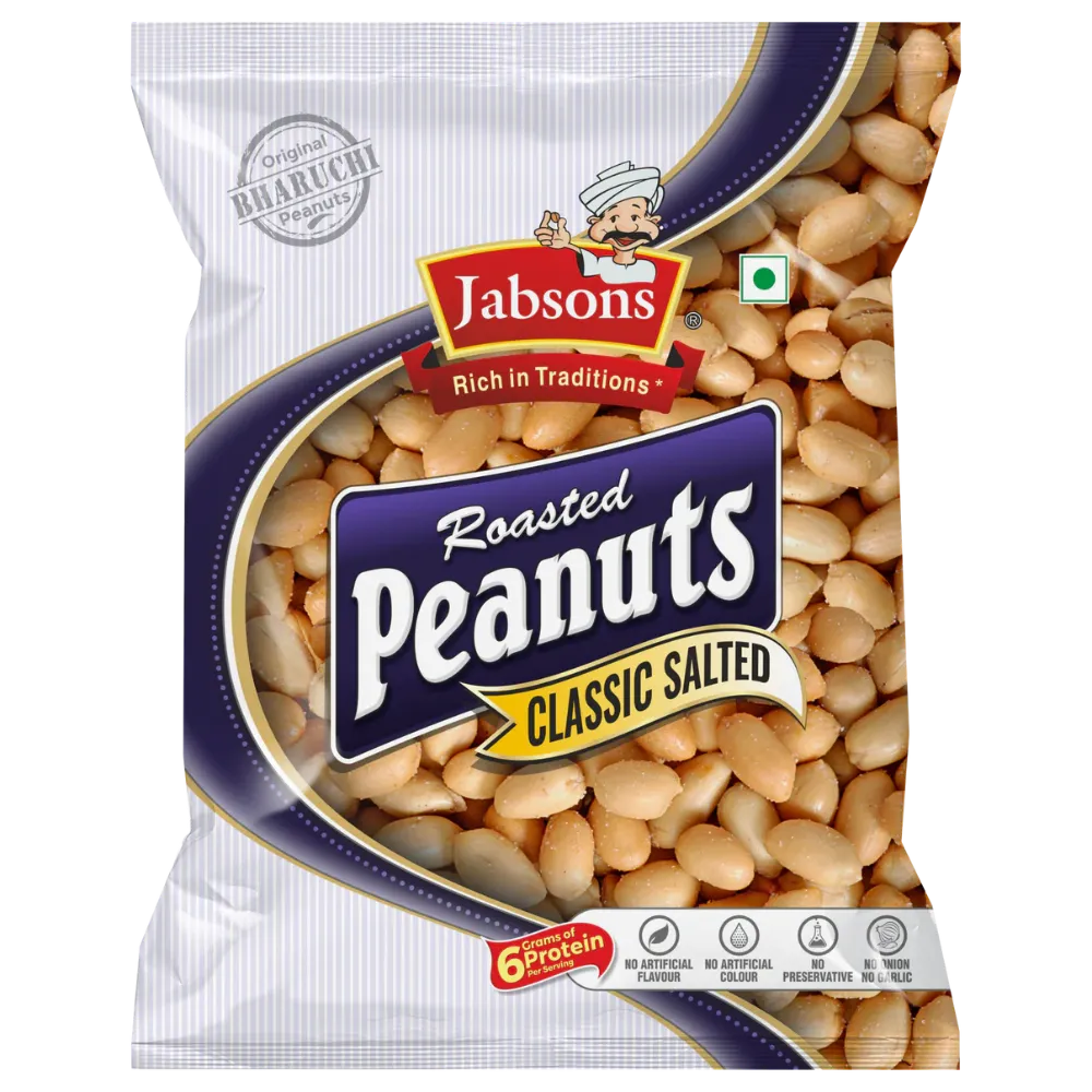 JABSONS PEANUTS SALTED 160 GM