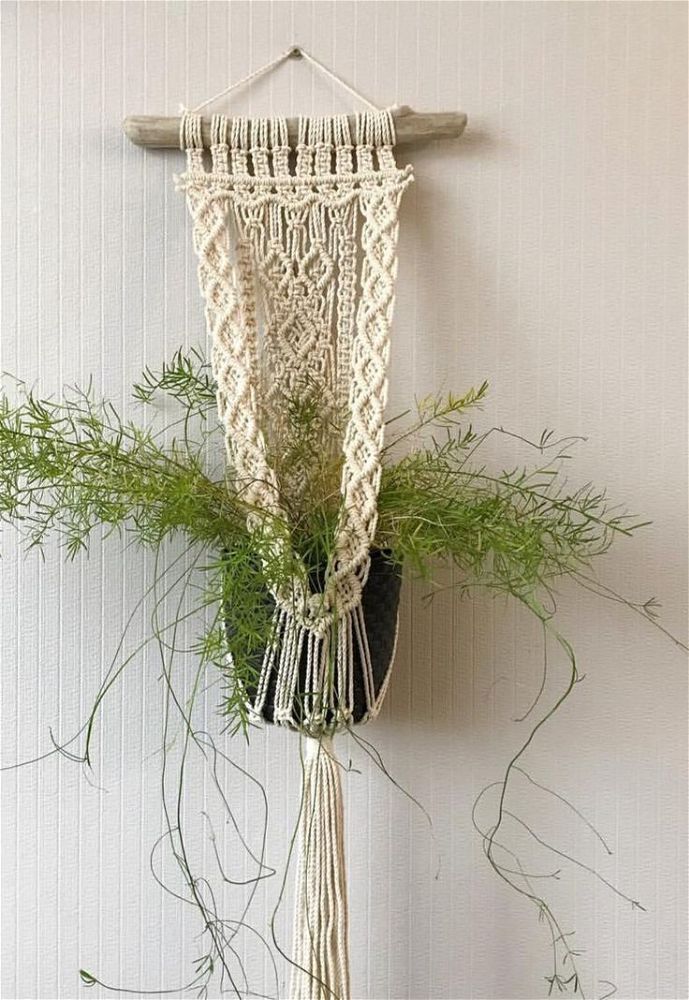 Macrame Planter Wallhanging