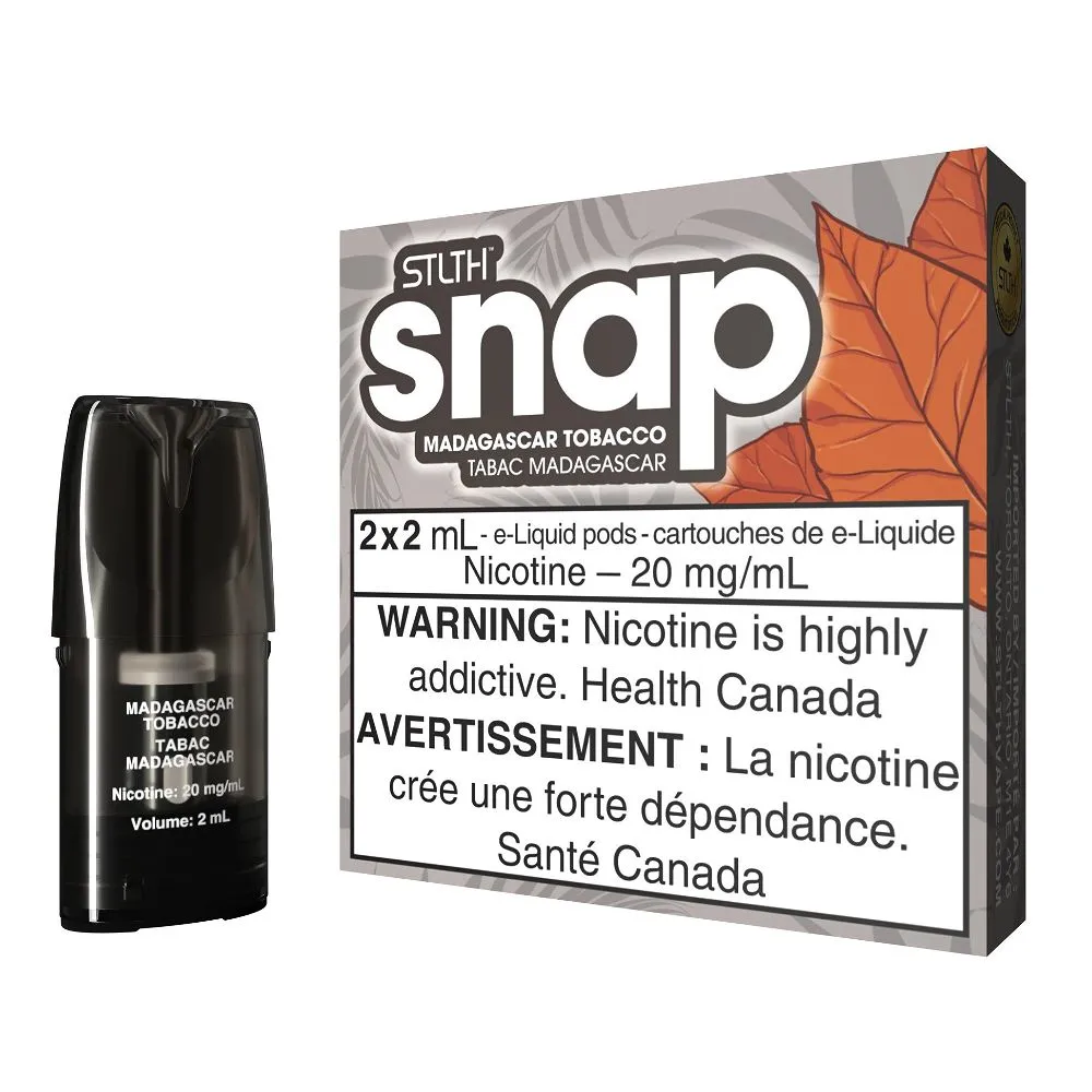 STLTH SNAP  PODS MADAGASCAR TOBACCO