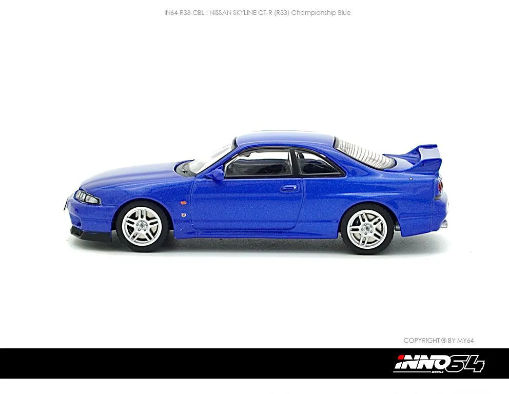 INNO64 | NISSAN SKYLINE GT-R R33 | BAYSIDE BLUE