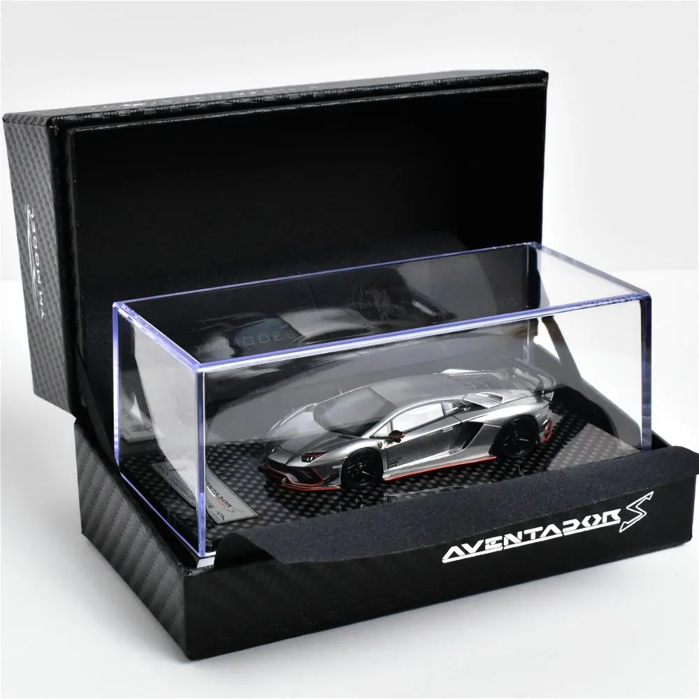 YM MODEL | LAMBORGHINI AVENTOR | ROWEN | SILVER