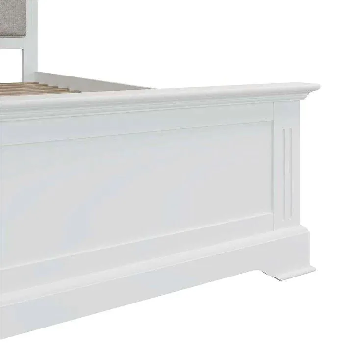 Reims White Single Bed