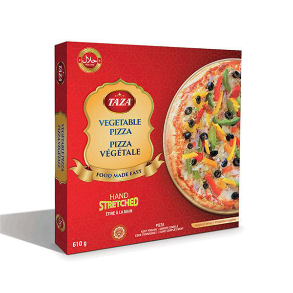 Taza Vegetable Pizza 610g