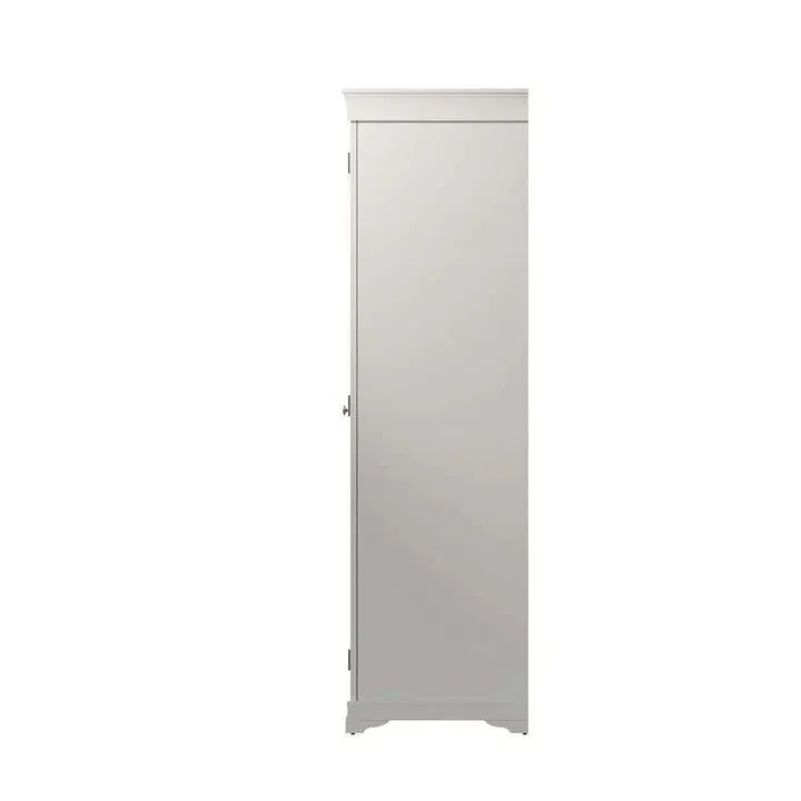 Braziar White 2 Door Wardrobe