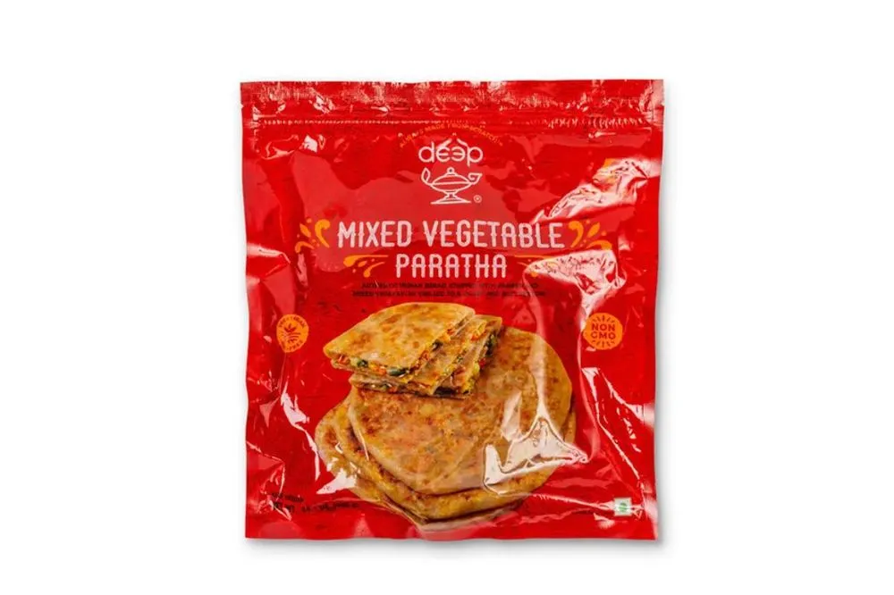 Deep Mix Veg Paratha 4 pcs.