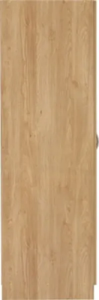 2 Door Wardrobe Oak Effect Veneer