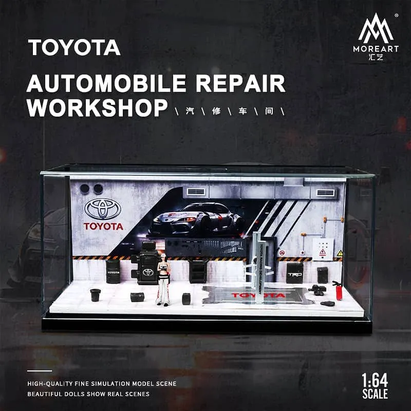 MOREART | AUTO REPAIR SHOP DIORAMA | TOYOTA