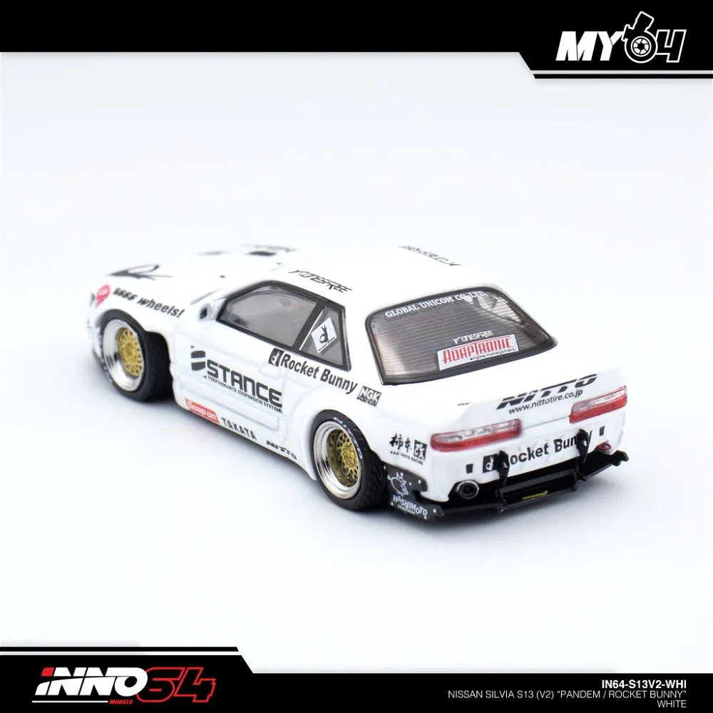 INNO64 | NISSAN SILVIA S13 V2 PANDEM | WHITE