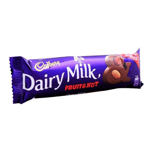 Cadbury Dairy Milk Fruit & Nut 38 Gm