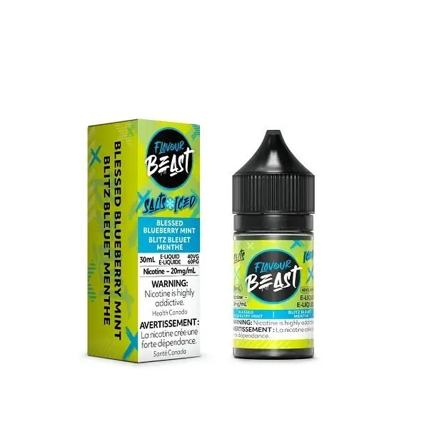 FLAVOUR BEAST E-LIQUID BLESSED BLUEBERRY MINT