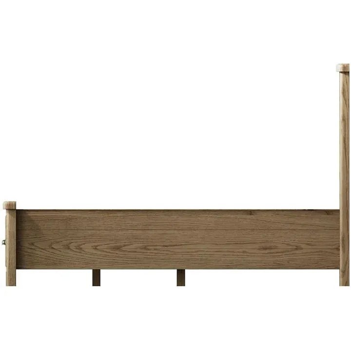 Mocardy Oak Double Bed