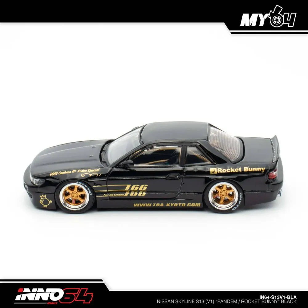 INNO64 | NISSAN SILVIA S13 'PANDEM' BLACK