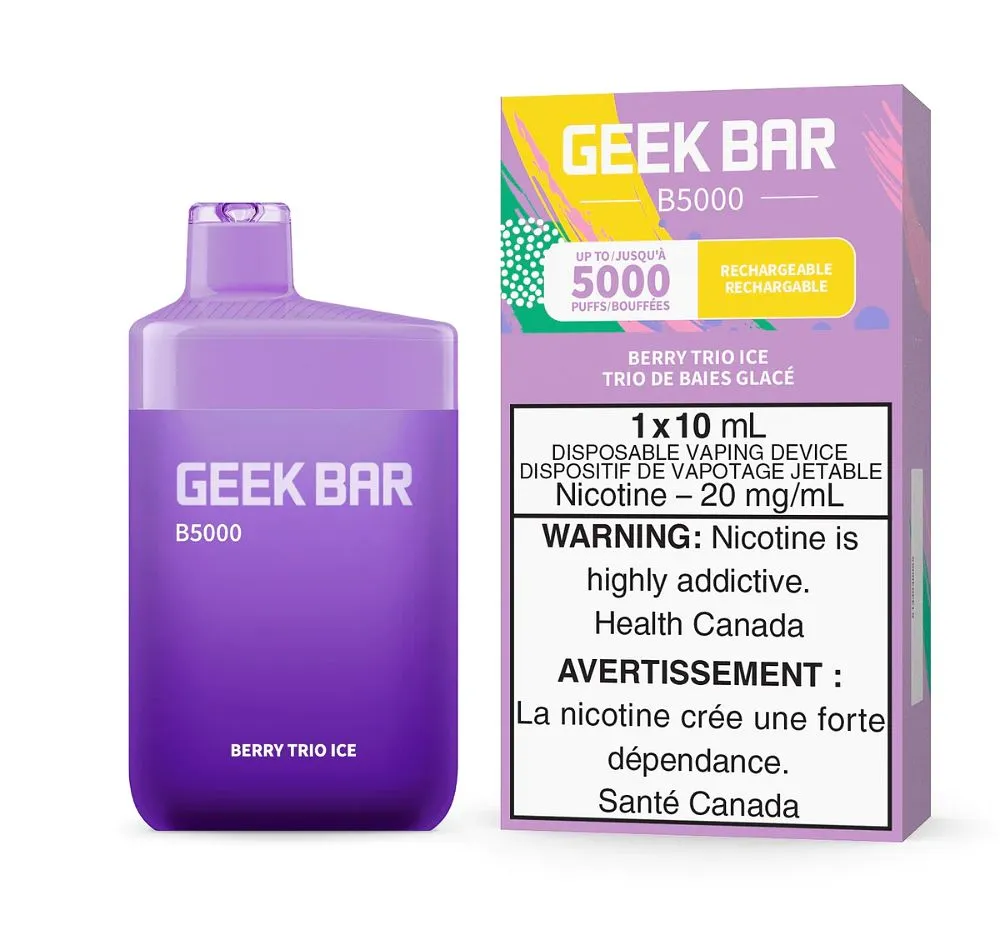 GEEK BAR 5000 BERRY TRIO ICE