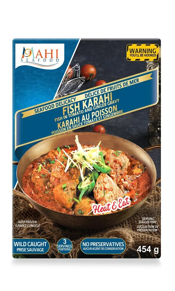 Mahi Seafood Frozen Fish Karahi 454g