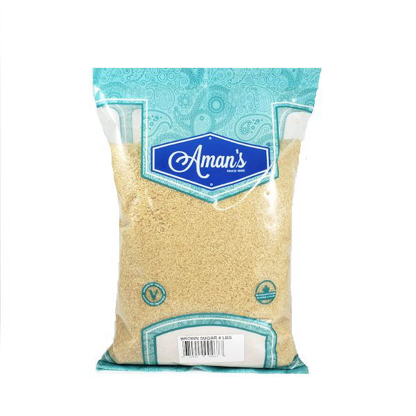 Amans Indian Brown Sugar 4lb