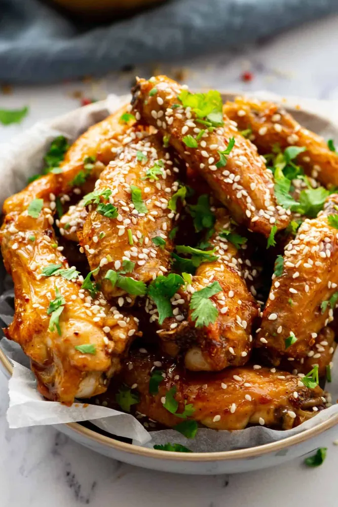 Fried Spices Wings/ Honey Wings Sesame