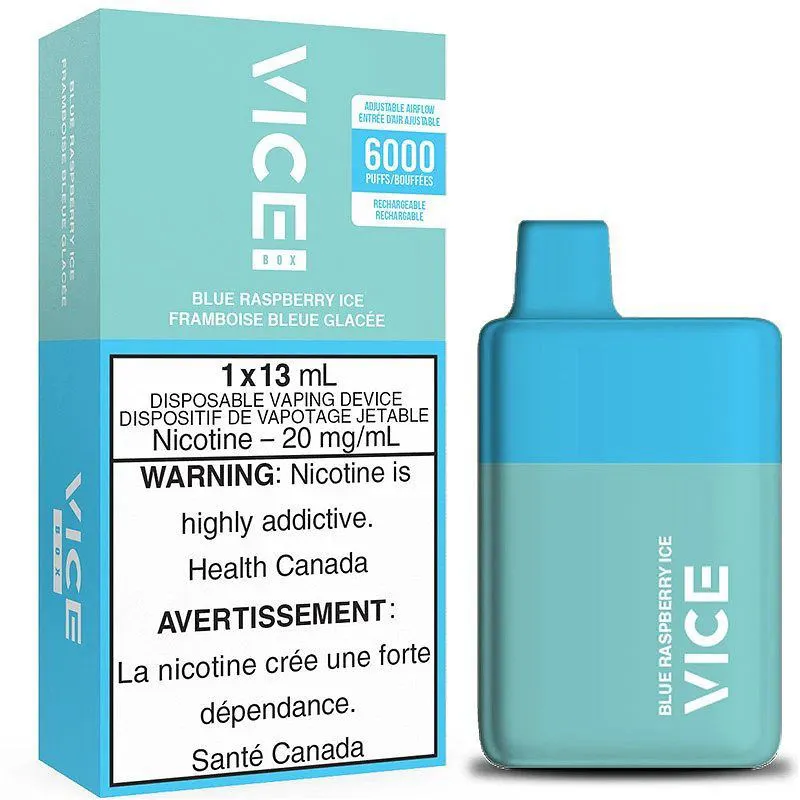 VICE BOX 6000 BLUE RASPBERRY ICE